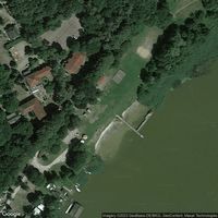 Goldberger See, bathing beach