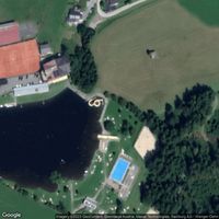 Bathing lake Kirchberg, south-west