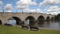 Chertsey Bridge, River Thames