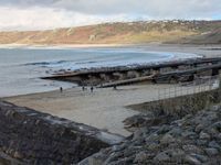 Sennen cove breakwater