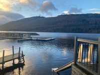 February 22nd 2023 5c water temp bracing at Taymouth Marina 