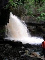 Photo 3 of Cauldon falls, West Burton