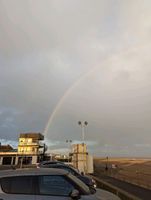 The beach in front of the view cafe