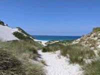 Access through the dunes