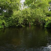 River Black Bourn at Honington