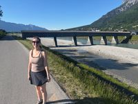 Photo 4 of River Rhine border of Switzerland and Lichtenstein