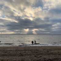 Saltwater chalkwell beach