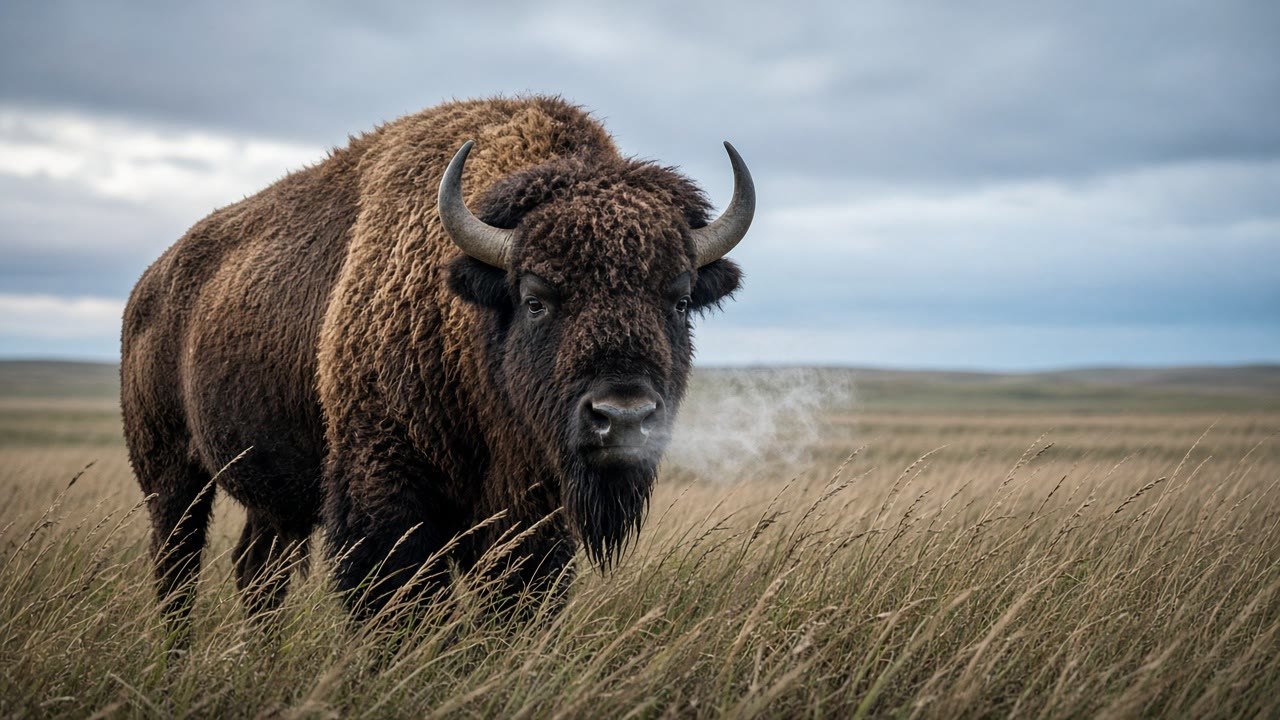 American Bison: National Mammal, Prairie Keystone, and Near-Extinction Recovery