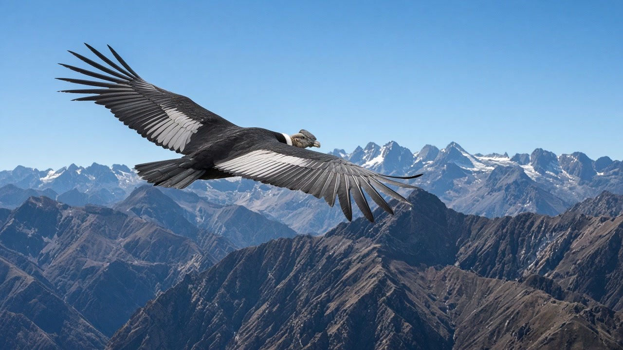 Andean Condor: 3-Meter Wings, Thermals, and Andes Scavenging