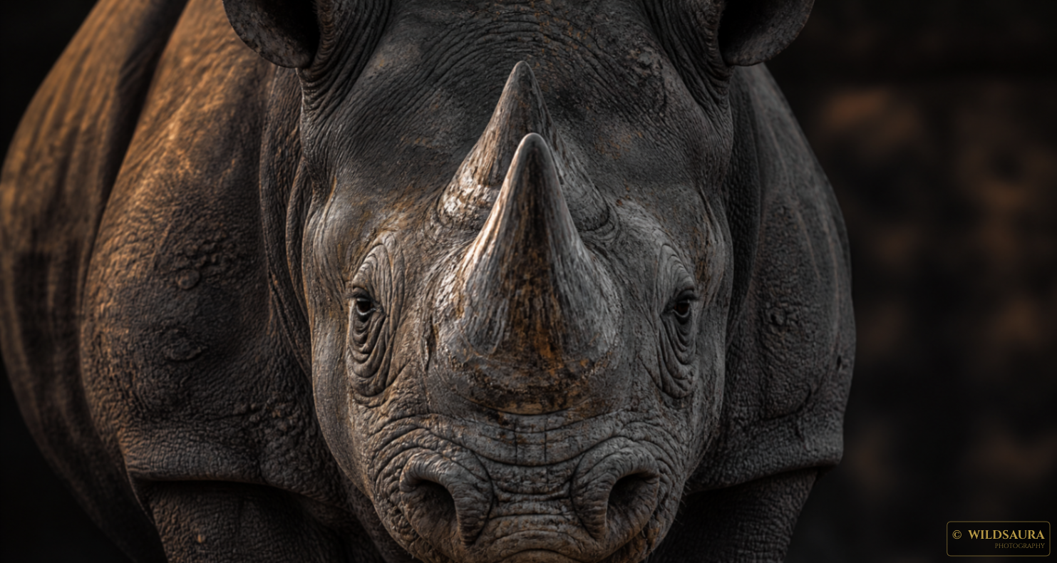 Black Rhino Up Close