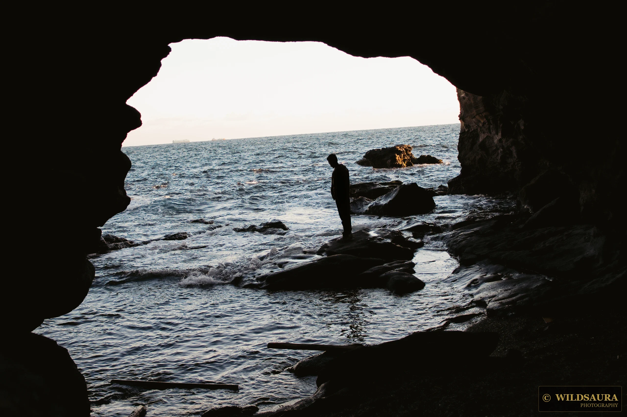 Framed by the Cave