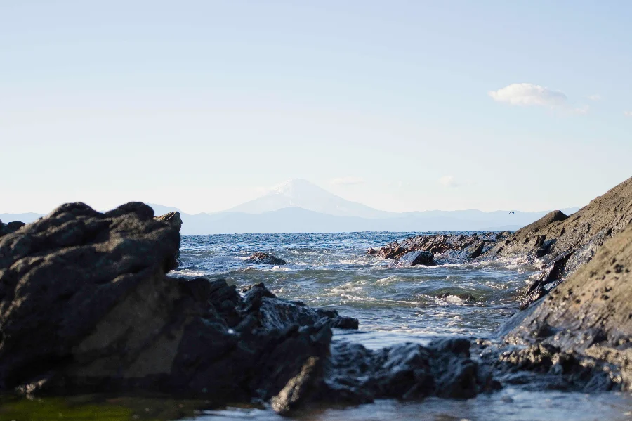 Morning at the coast story photograph