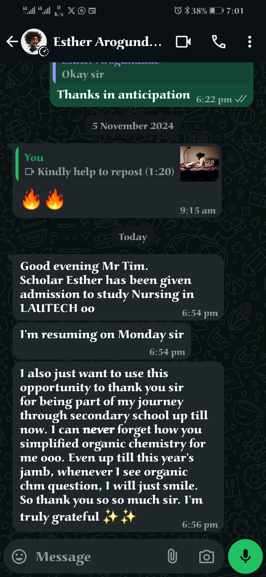 ESTHER - MOTBIN Testimony