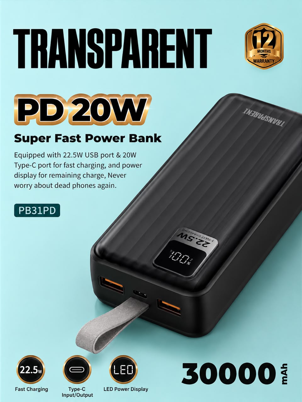 Transparent PD20W image 1