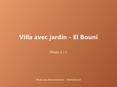 Villa avec jardin à El Bouni – 2