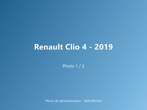 Renault Clio 4 diesel 2019