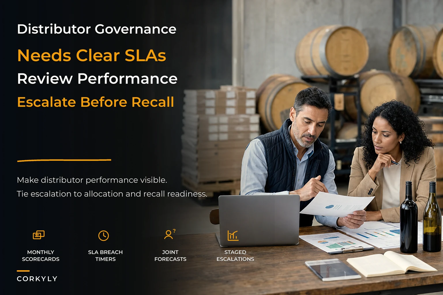 Distributor governance winery playbook: SLAs, performance reviews and escalations