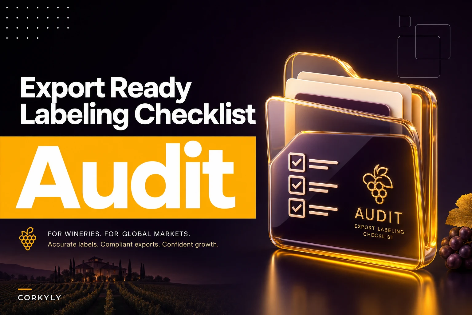Export-ready labeling checklist: pre-shipment workflows and a last-minute audit packet to avoid rejections