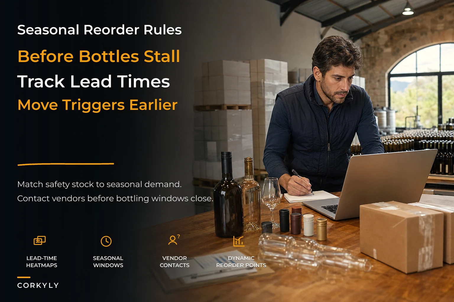 Seasonal Procurement Calendar to Prevent Packaging Delays and Dynamic Reorder Rules