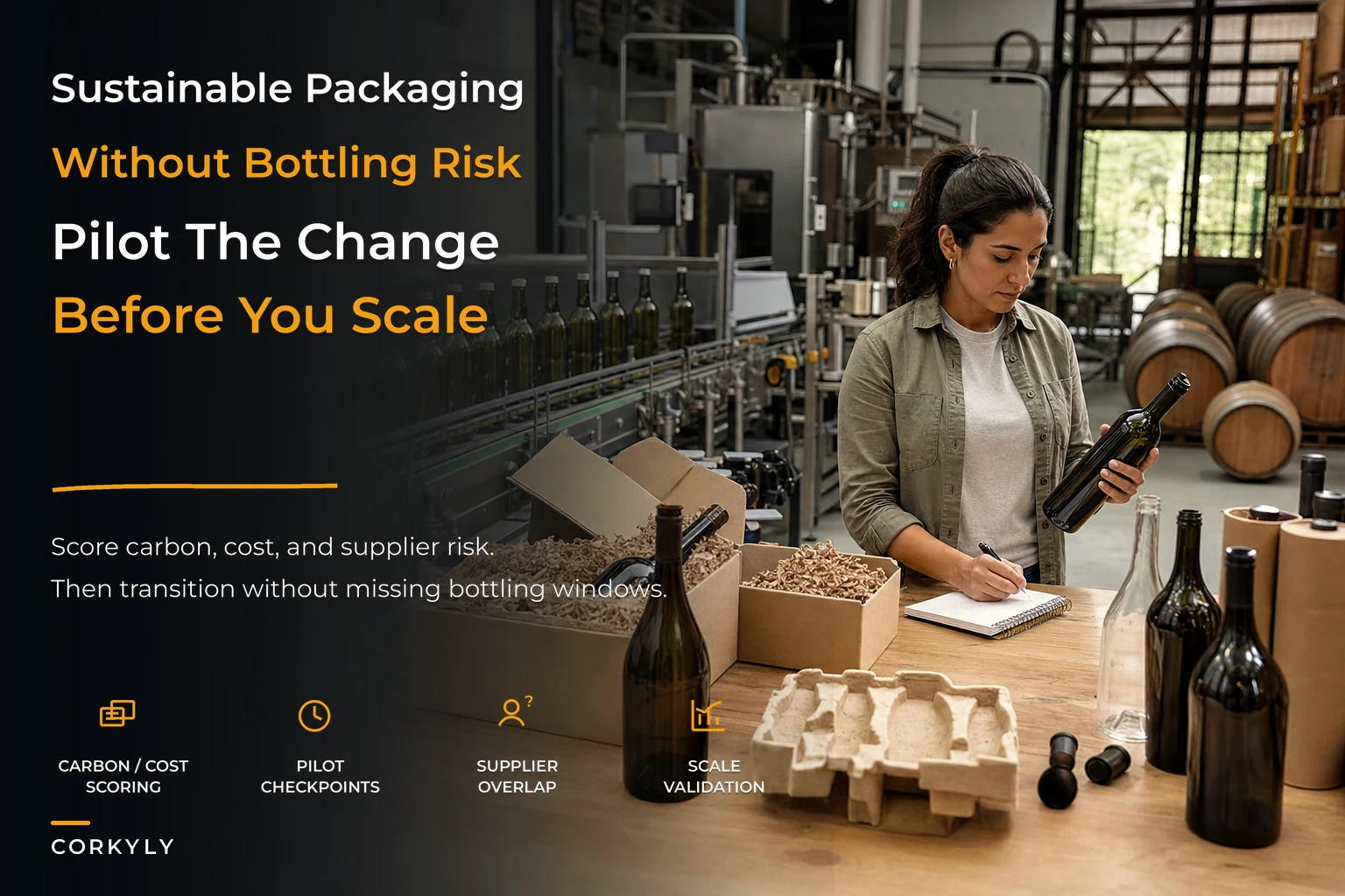 Sustainable Packaging Decision Framework and Supplier Transition for Wineries
