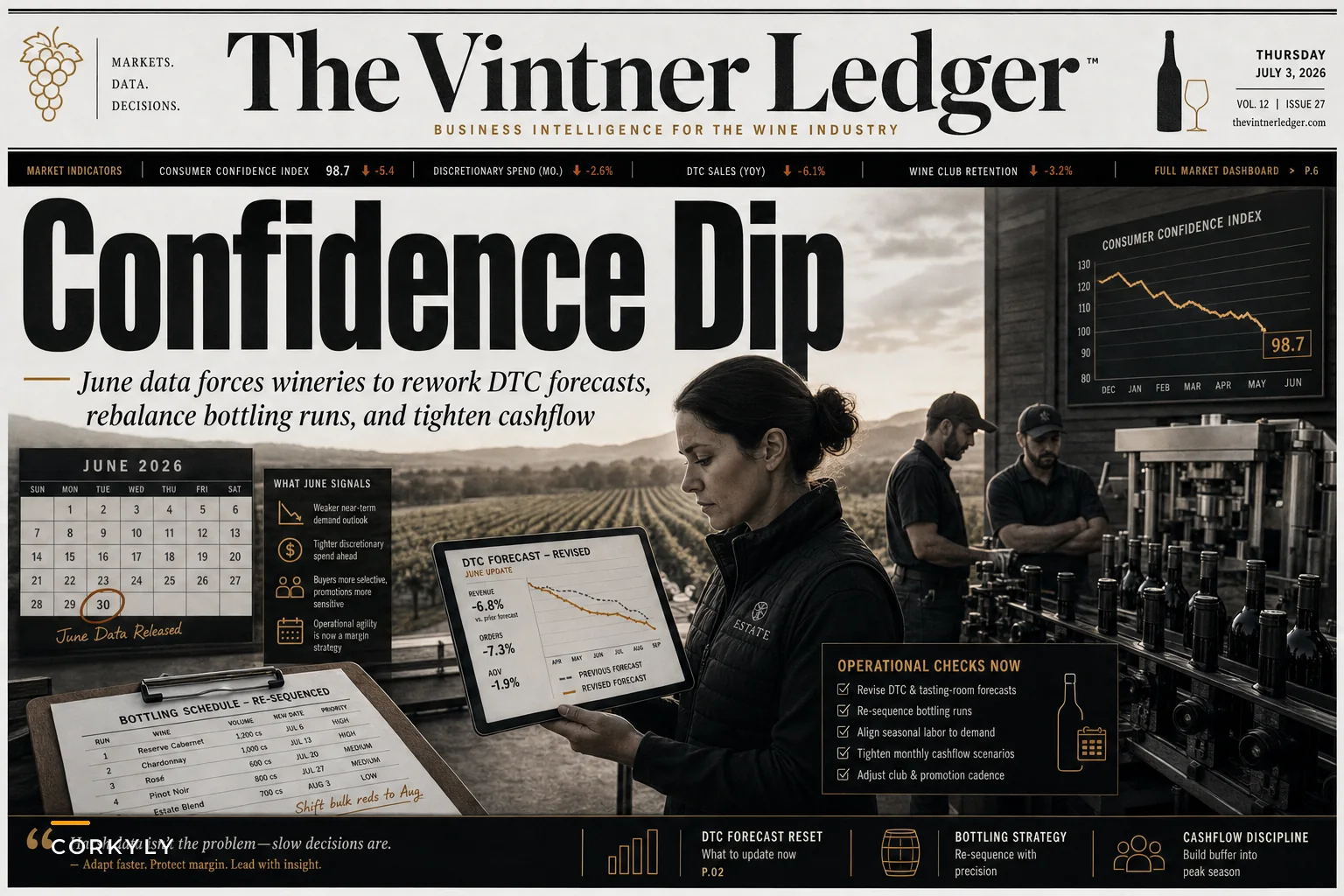 What June's Consumer Confidence Shift Means for Your Harvest-to‑Bottle Plan
