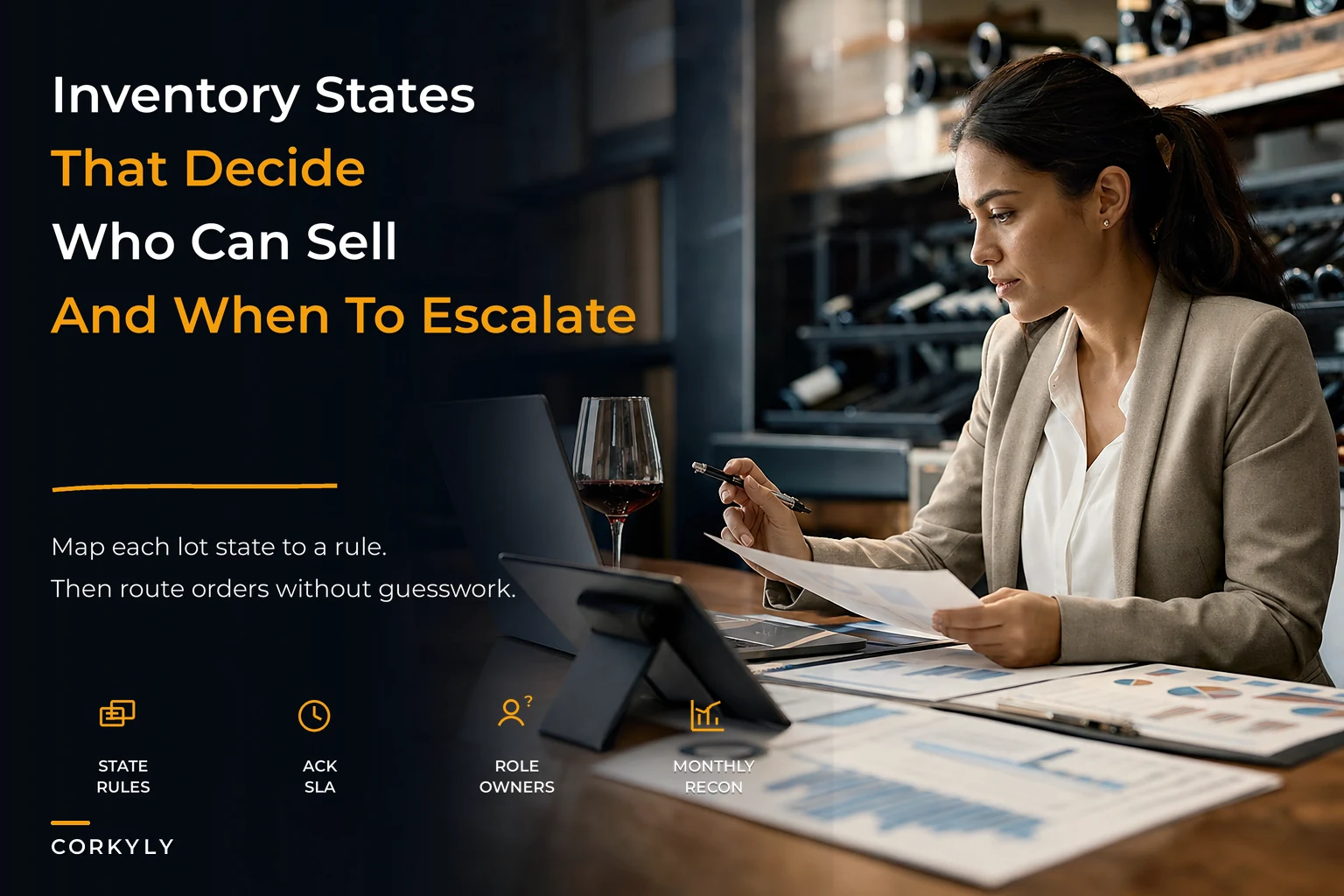 Winery inventory allocation governance: tie inventory states to channel-specific allocation policies, SLAs and monthly reconciliation rituals