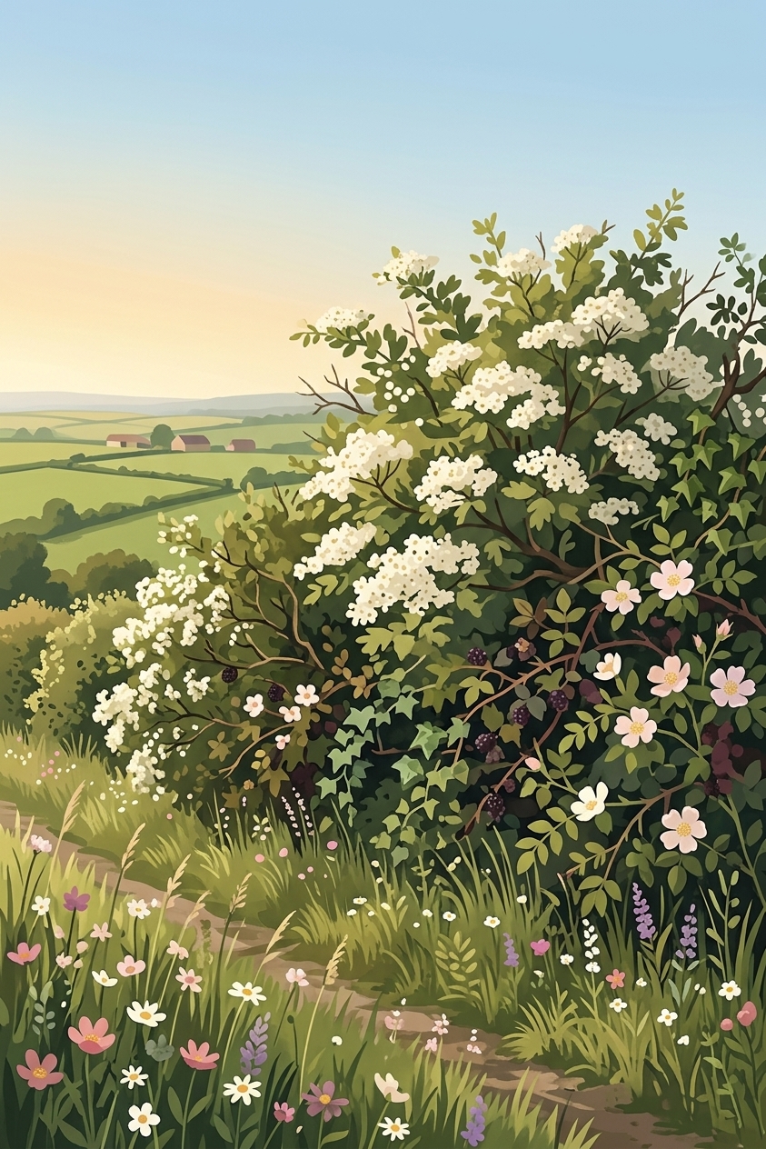 Songs from the Hedgerow lesson habitat