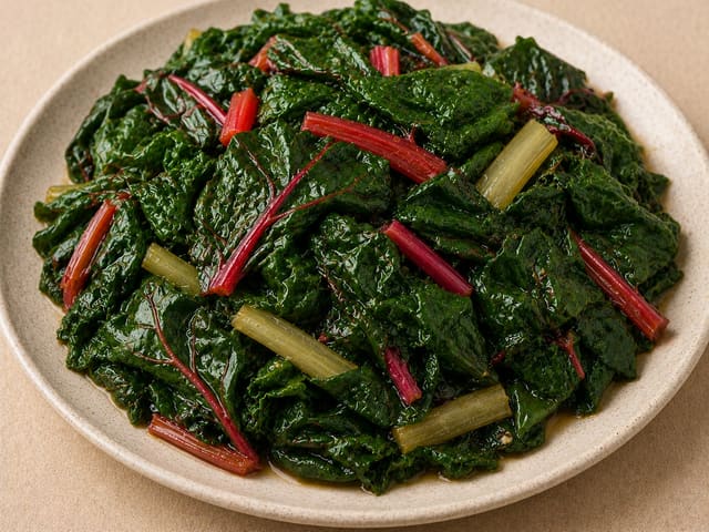 Swiss chard (cooked)