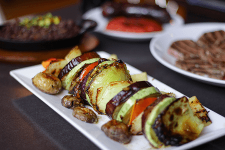 BROCHETA DE VEGETALES