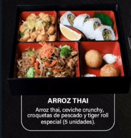 BENTO BOX ARROZ THAI 2X1