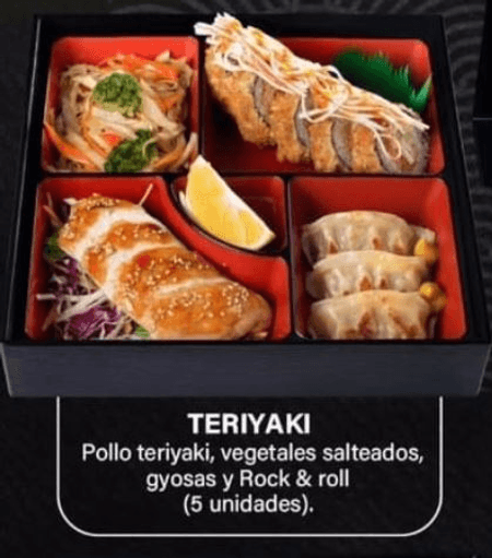 BENTO BOX TERIYAKI 2X1