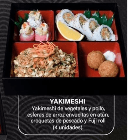 BENTO BOX YAKIMESHI 2X1