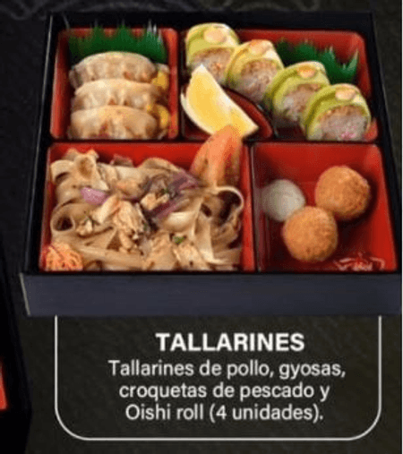 BOX TALLARINES 2X1