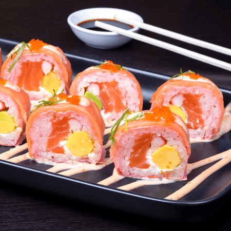 FLAMINGO SALMÓN ROLL