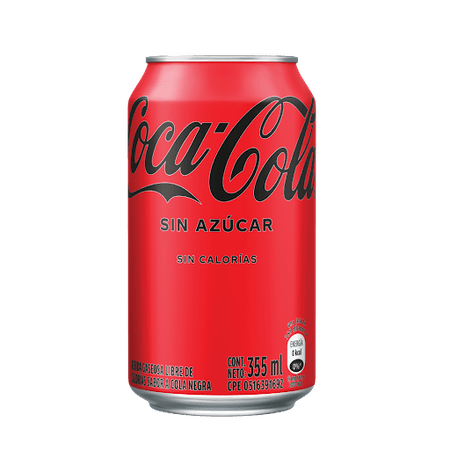 Refresco Coca cola zero 
