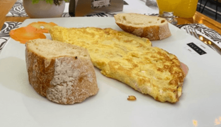 Omelette con Vegetales