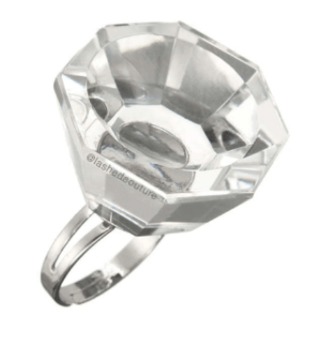 ANILLO DE CRISTAL PARA PEGA