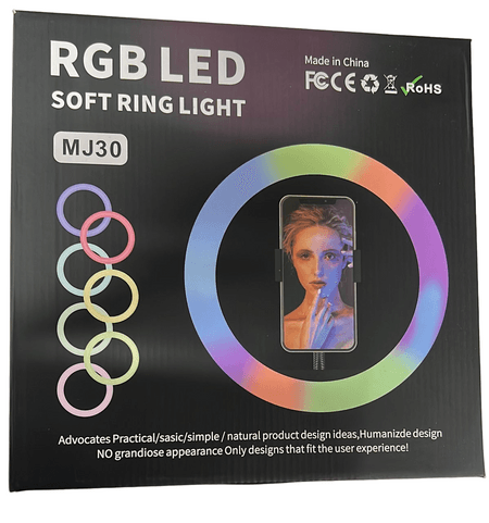 ARO DE LUZ LED MJ-30 12 PULGADAS