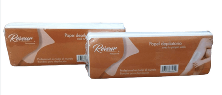 BANDAS DEPILATORIAS 20Cm X 80 UNIDADES REVEUR