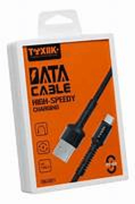 CABLE TOXIIK USB A LIGHTNING 