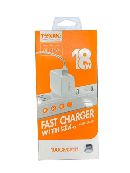 Cargador Toxiik 4501 tipo C