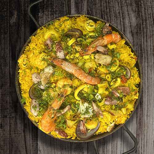 Arroz a la Marinera tradicional para 2 personas