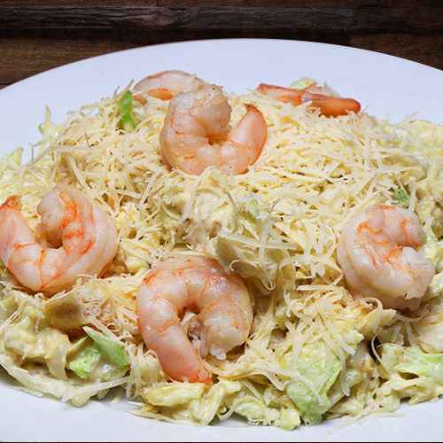 Ensalada César con Camarones