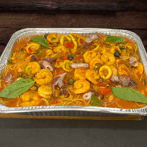 Fidegüa de Pollo y Mariscos para 2 personas