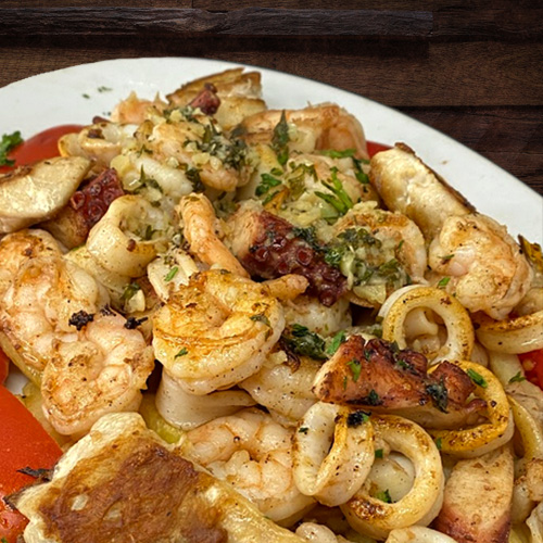 Parrilla de Mariscos para 2 personas