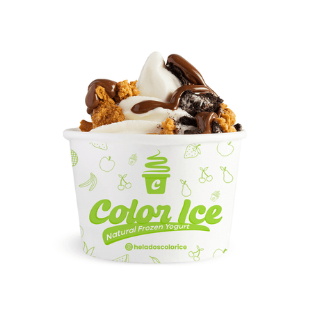 Color Ice Crumble de galleta y Capita de Chocolate