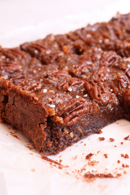 4 Caramel Pecan Brownies 