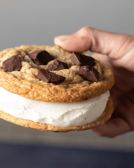 Chocolate Chip Ice Cream Sandwich 