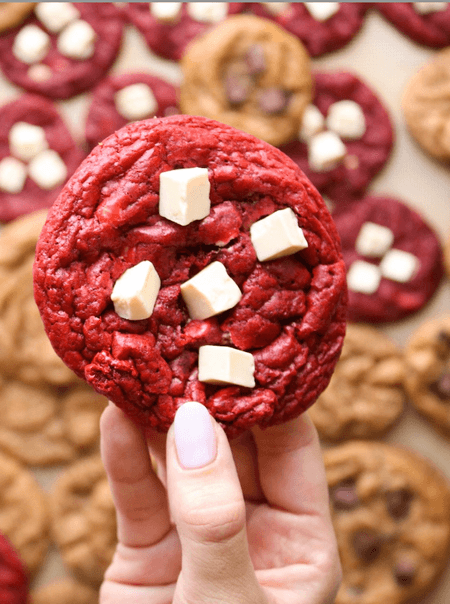 Red Velvet Cookie Mediana 