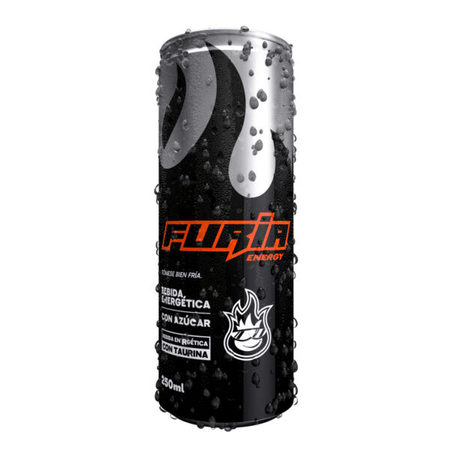 FURIA ENERGY SIN AZUCAR 250ML